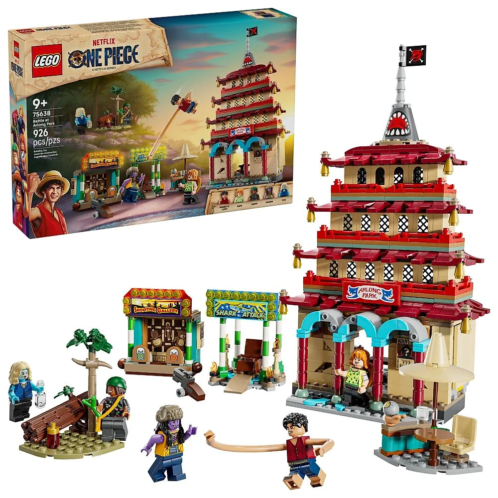 Lego® one piece - batalha no parque arlong