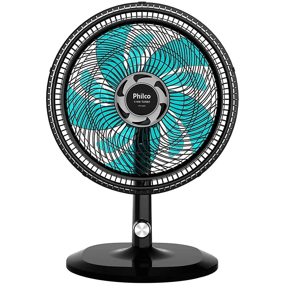 Ventilador de Mesa e Coluna Philco PVT466 40cm e 10 Pás Preto - 110V