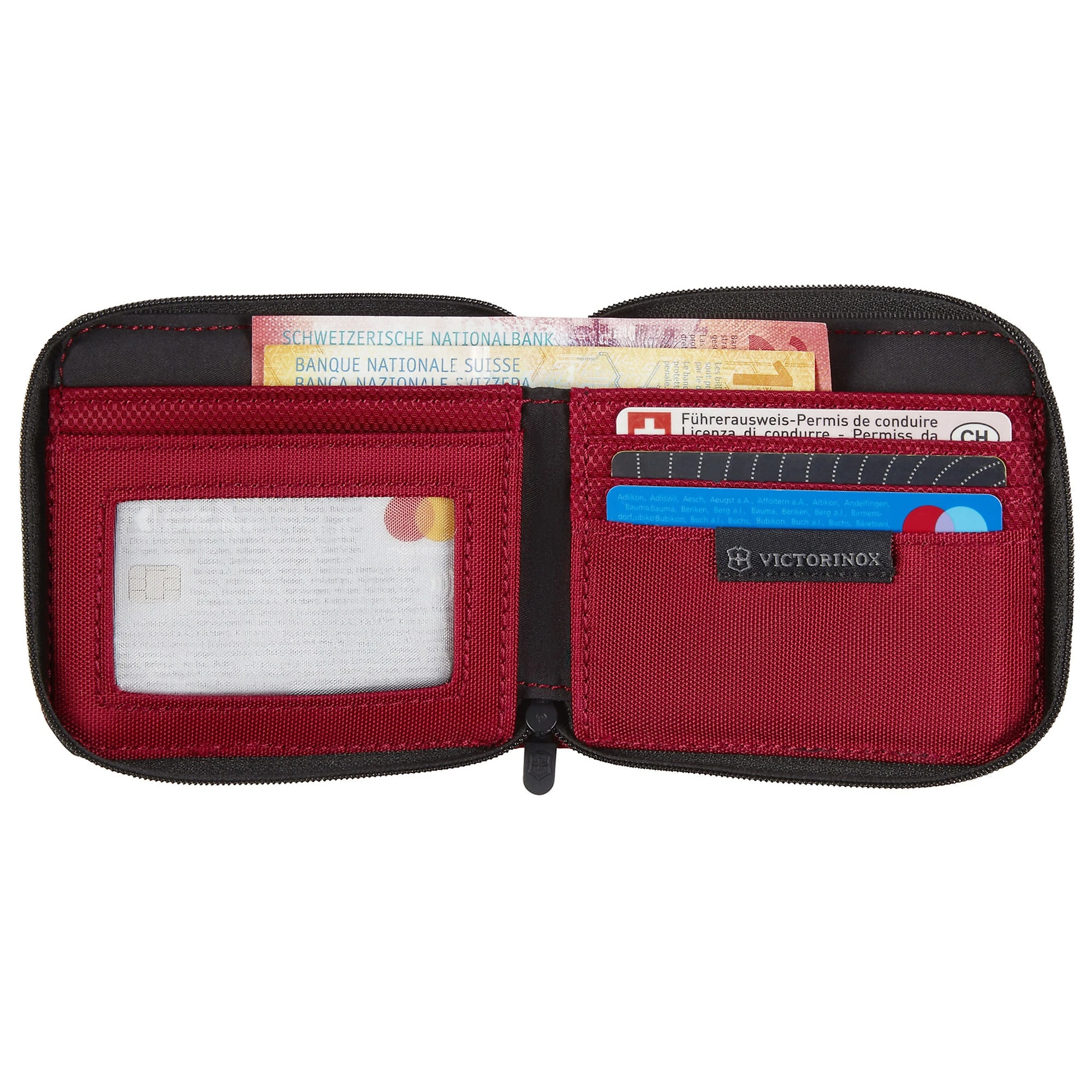Carteira Victorinox Zip Around Vermelha vermelha
