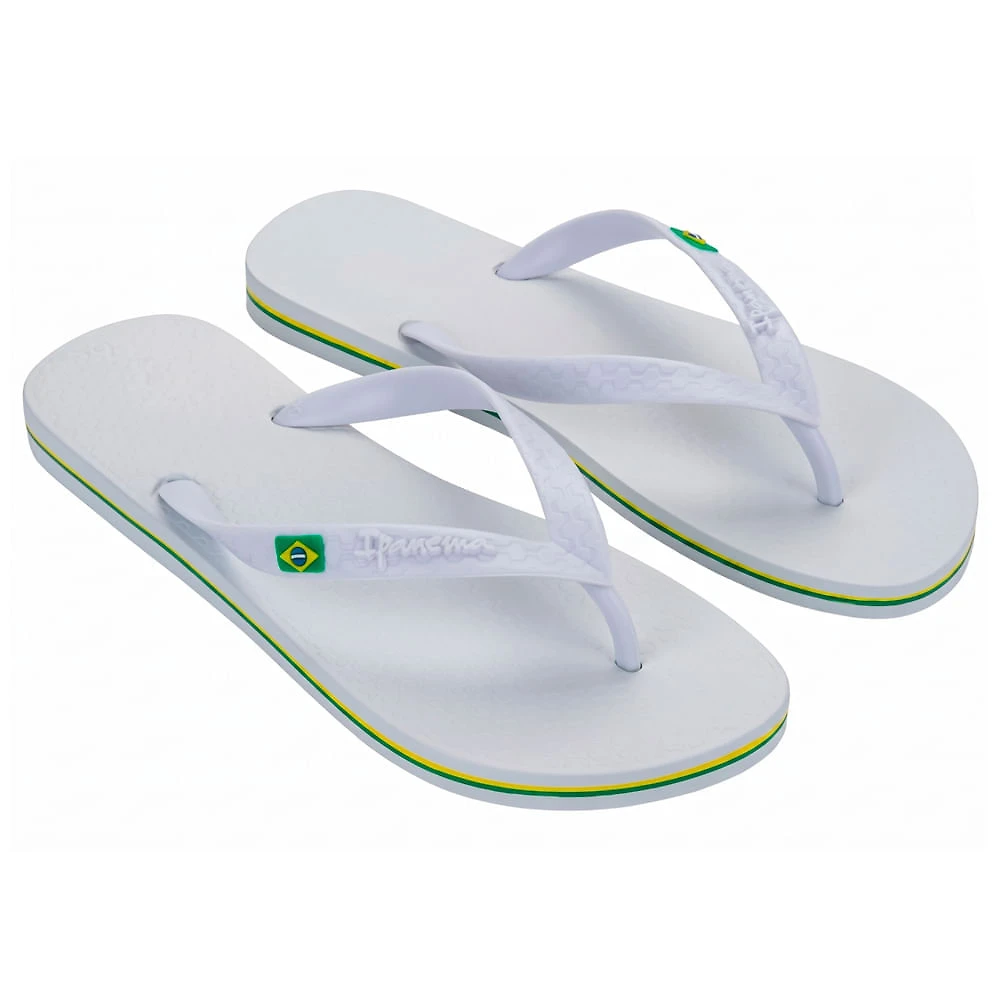 Sandálias Havaianas Brasil Light Branco Tamanho 39/40 1 Par