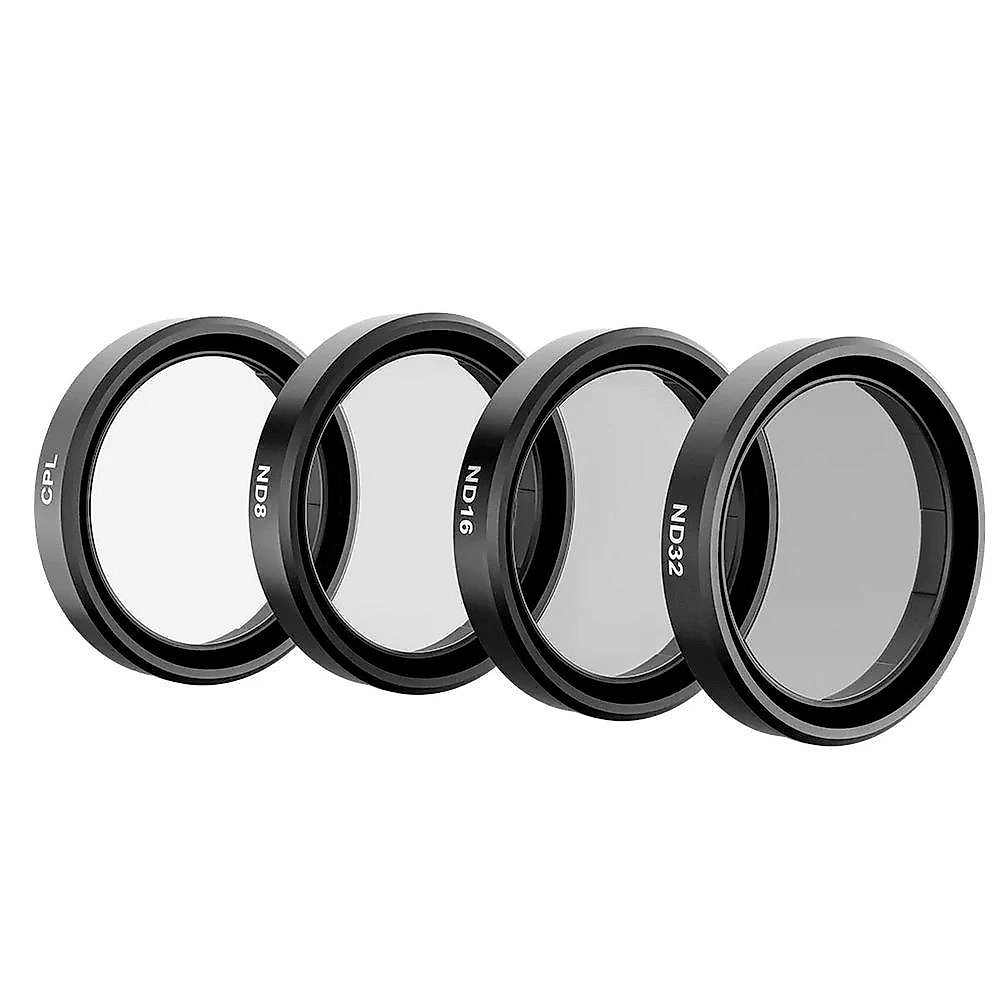 Kit Filtros Cpl E Nd8-16-32 Para Dji Osmo Action 3 - Telesin