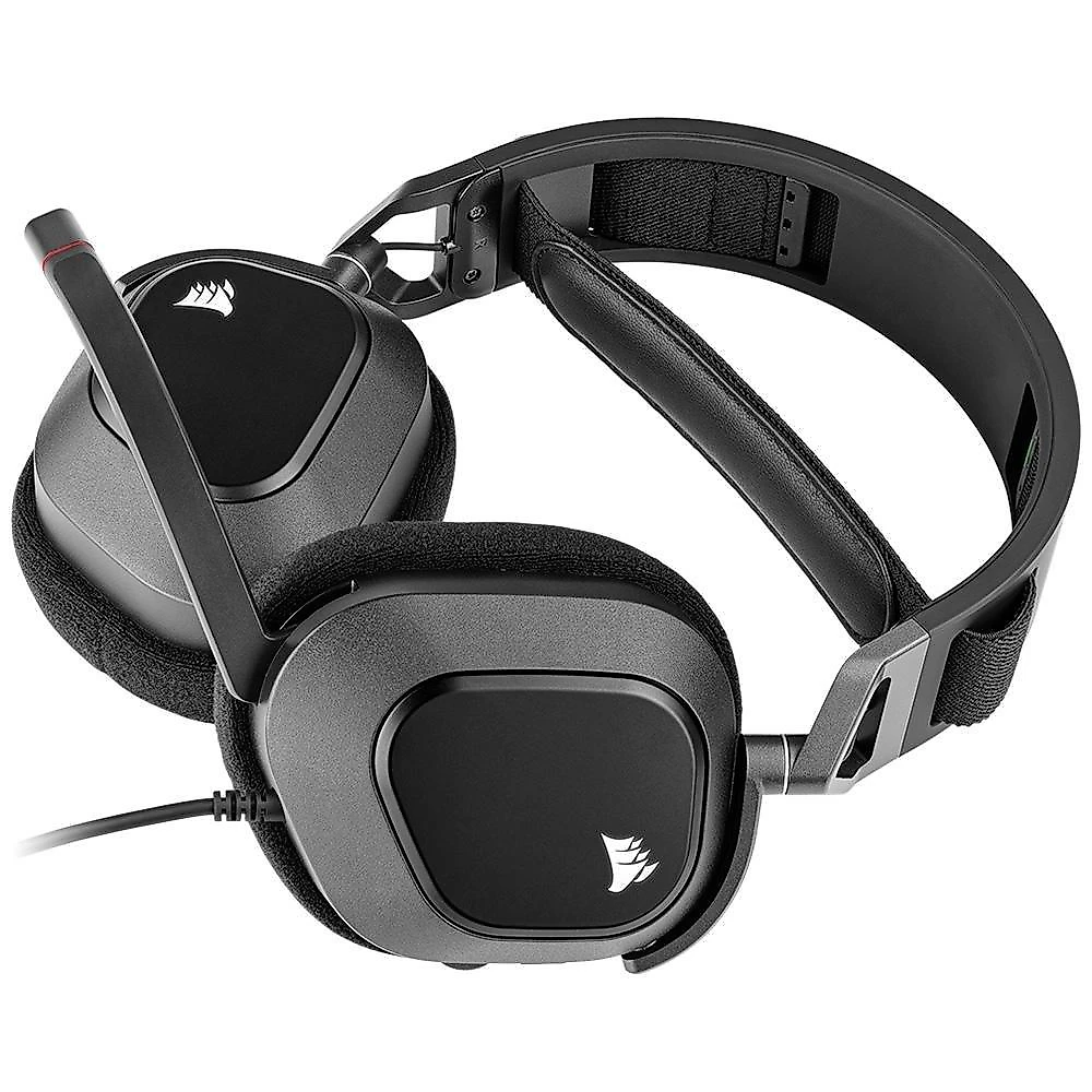 Headset Gamer Corsair HS80 Premium, RGB, Surround, Dolby 7.1, Drivers 50mm, Preto - CA-9011237-NA