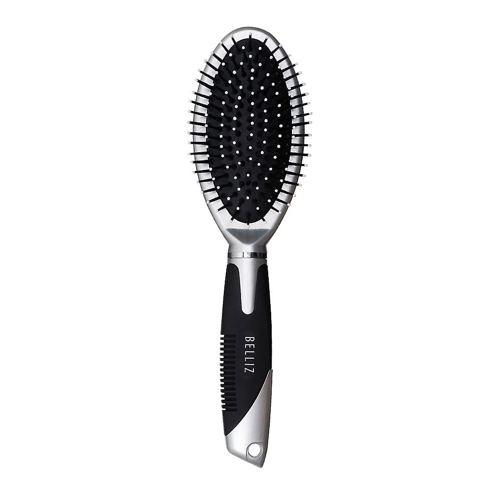 Escova de Cabelo Belliz Profissional Oval Almofadada Ref. 750