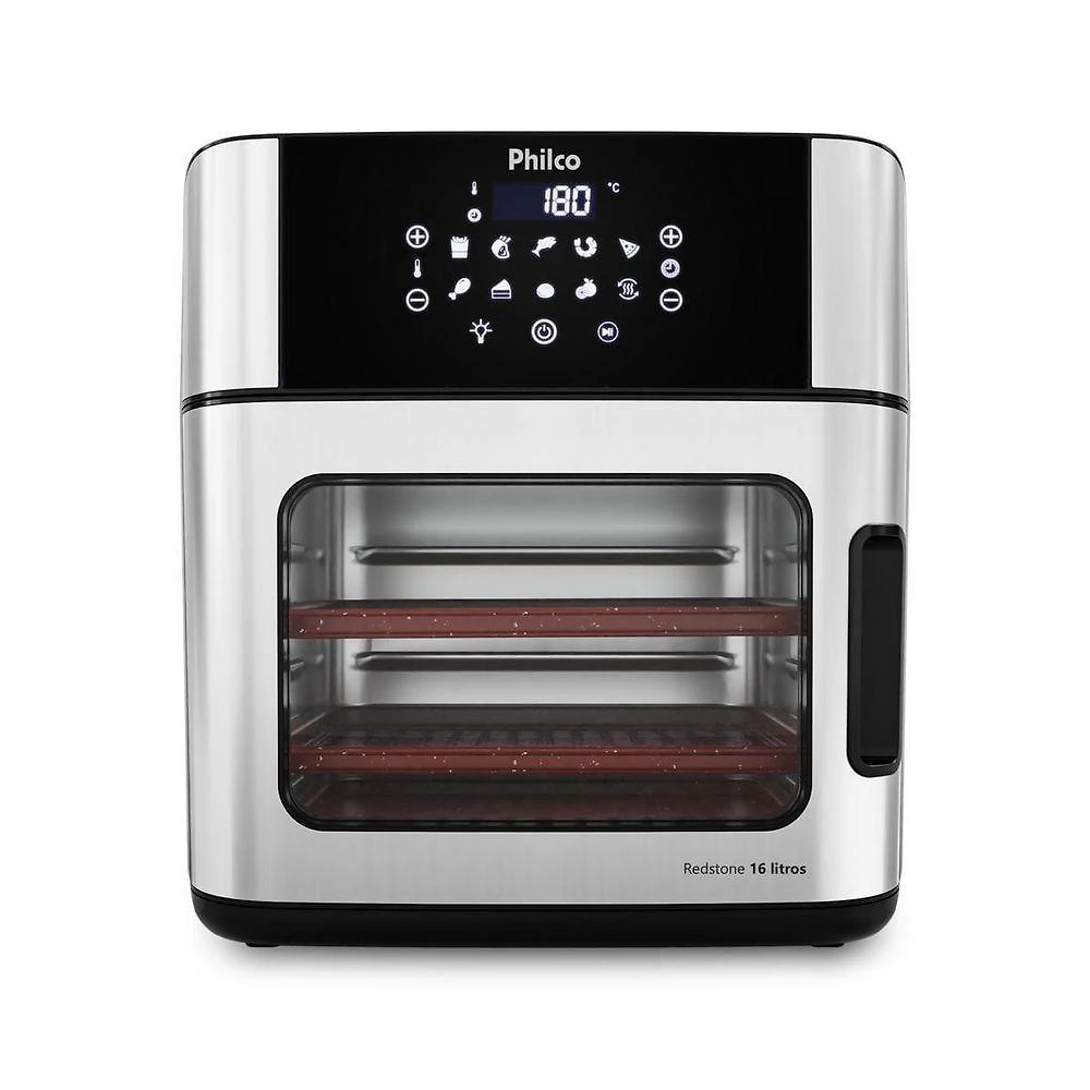 Air fryer philco 16l 4 em 1 painel digital paf16a 110v