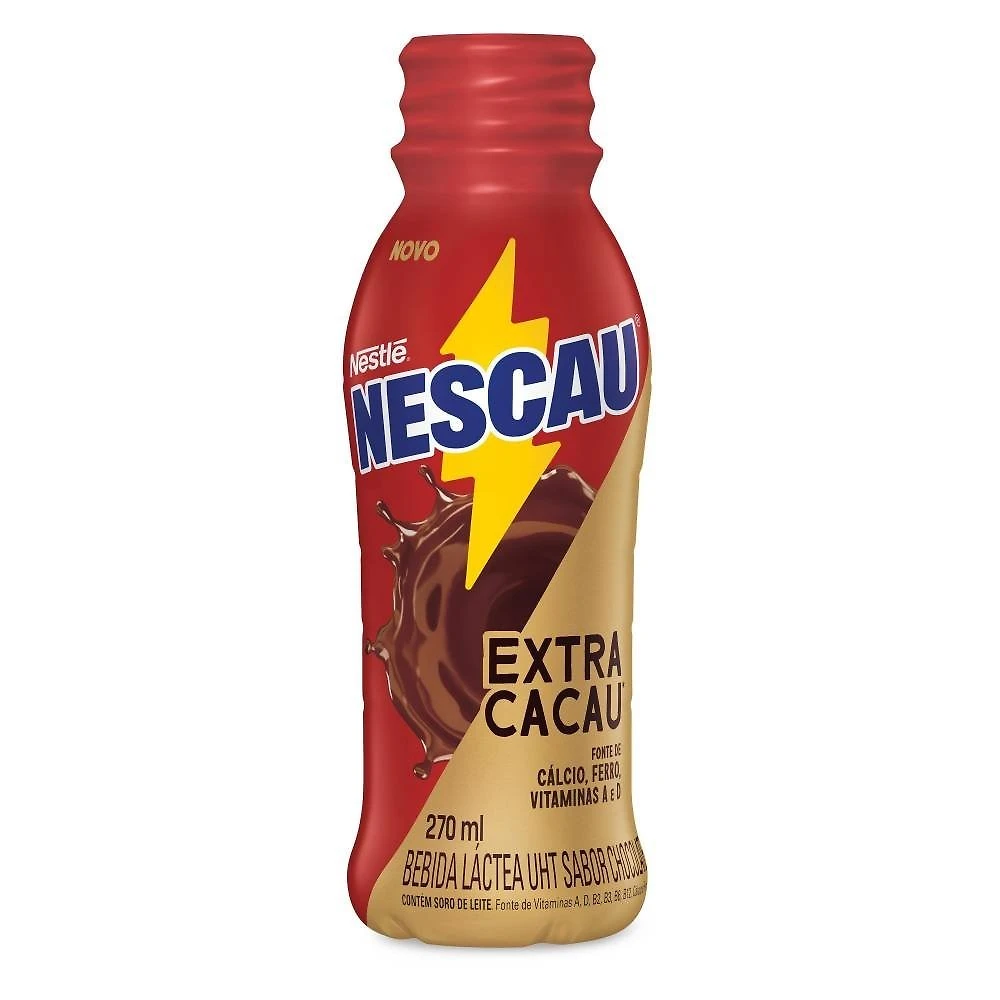 Bebida Láctea Nescau Extra Cacau Chocolate 270ml