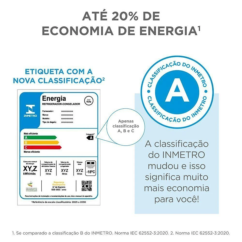 Refrigerador 394L Frost Free Duplex MD-RT533 Midea Branco 110V