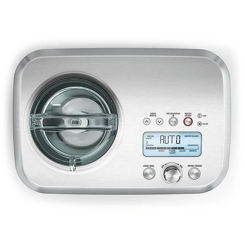 Sorveteira Tramontina By Breville Express Em Aço Inox 12 Funções 220V 69170012