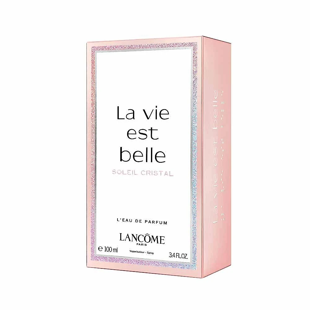 Perfume la vie est belle soleil cristal lancôme feminino eau de parfum 50ml