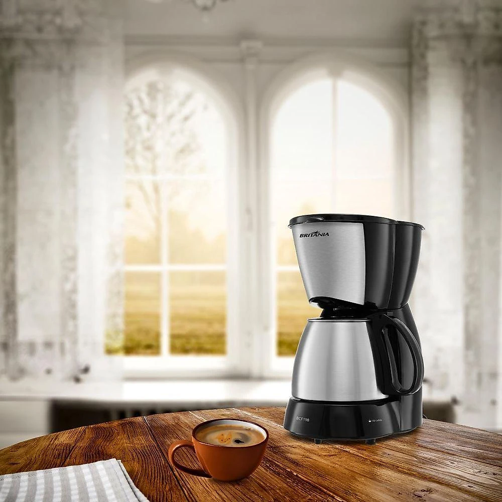 Cafeteira Britânia 18 Cafezinhos BCF19B 550W 220V