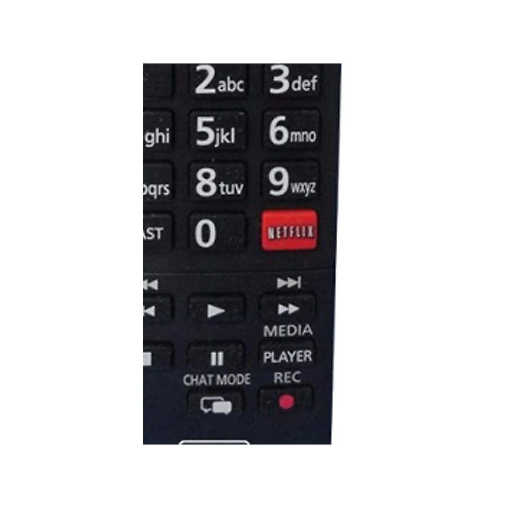 Controle Remoto Grupo MXT 1302 Compatível com TV Panasonic LED Ajuste Automático Bivolt Preto