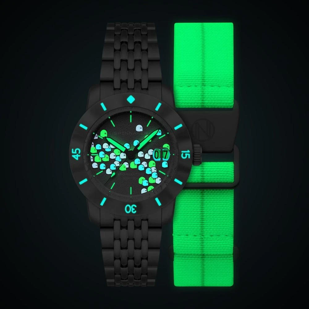 Relógio Spinnaker Fleuss Automatic Phantom Steel SP-5170-11A 40mm