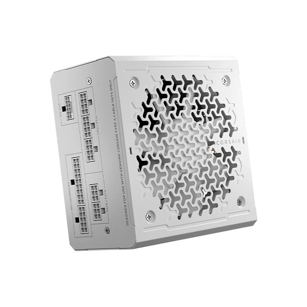Miniatura Fonte CORSAIR RMe Series RM850e 2025, 850W, Full Modular, Cybenetics Gold, ATX, Branco - CP-9020293-BR