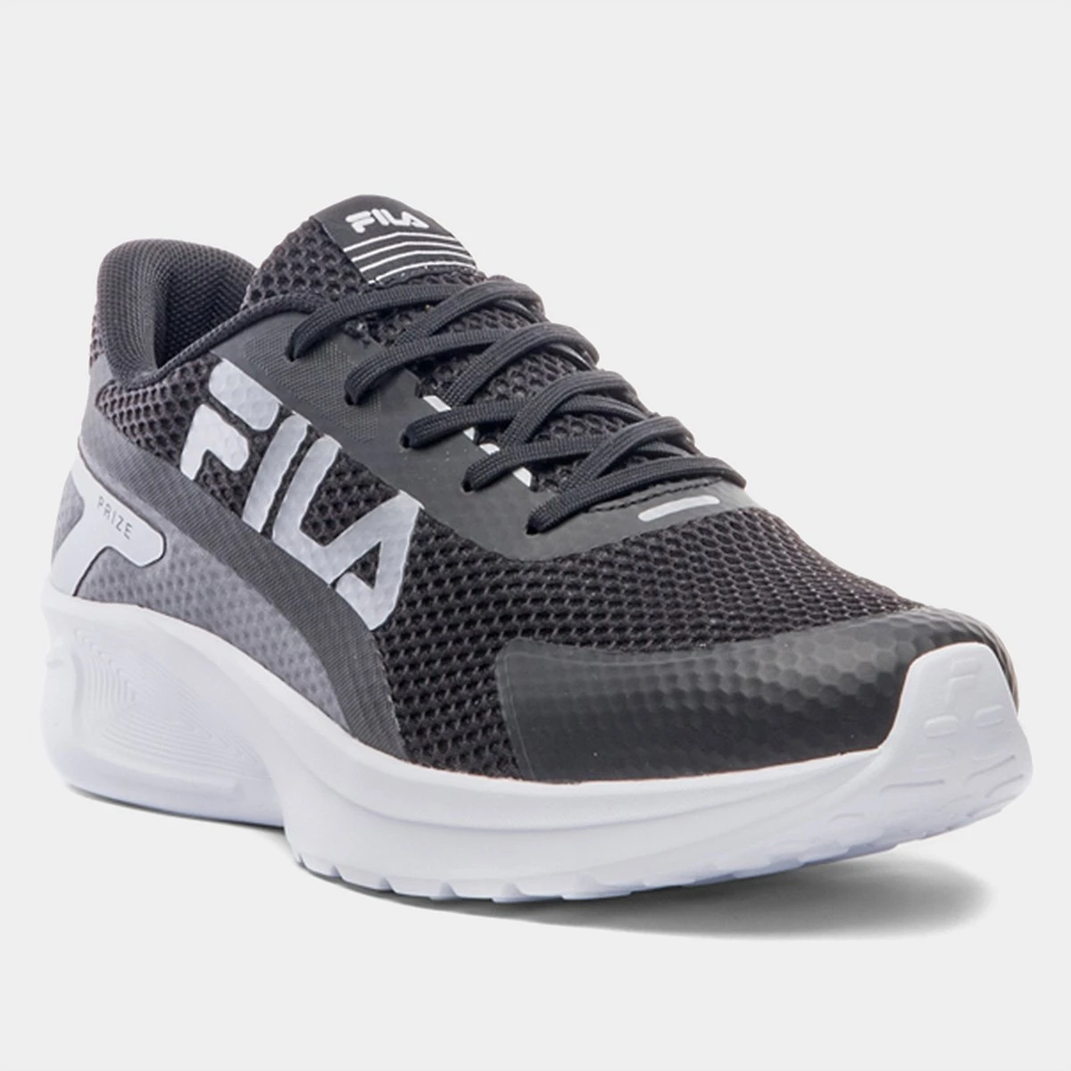 Miniatura Tenis Fila Prize Masculino Preto+Grafite - 38