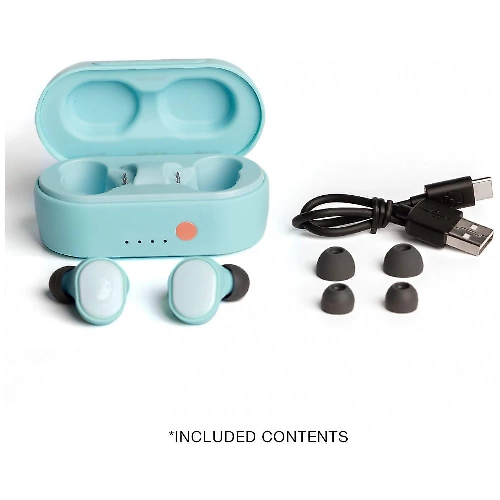 Fones de Ouvido Bluetooth com Estojo de Carregamento, Microfone e Compatível com Apple e Android, Skullcandy Sesh ...