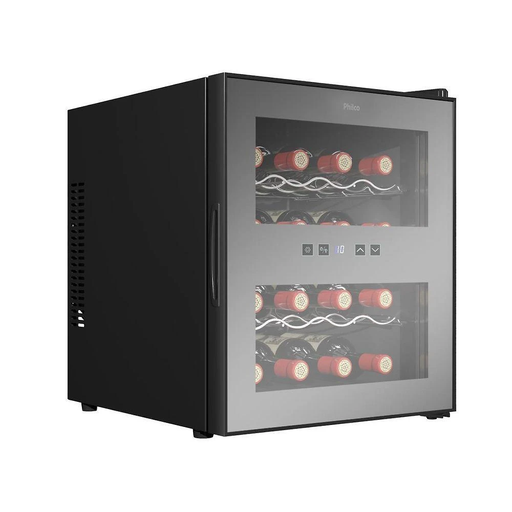 Adega philco pad16e display digital 16 garrafas bivolt