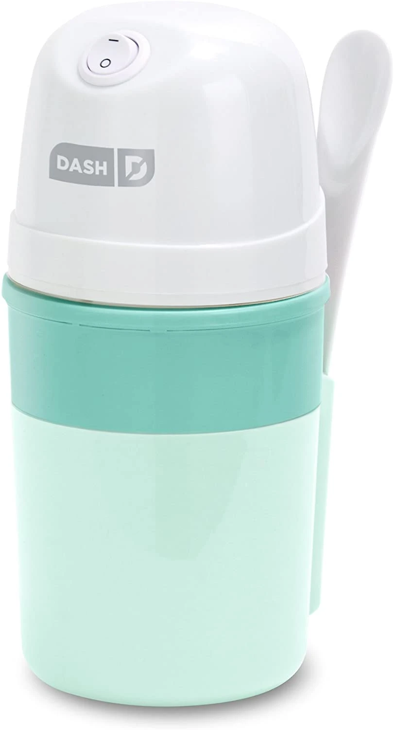 Máquina de Sorvete Sorveteira Dash 04 Litros Verde Água 110V
