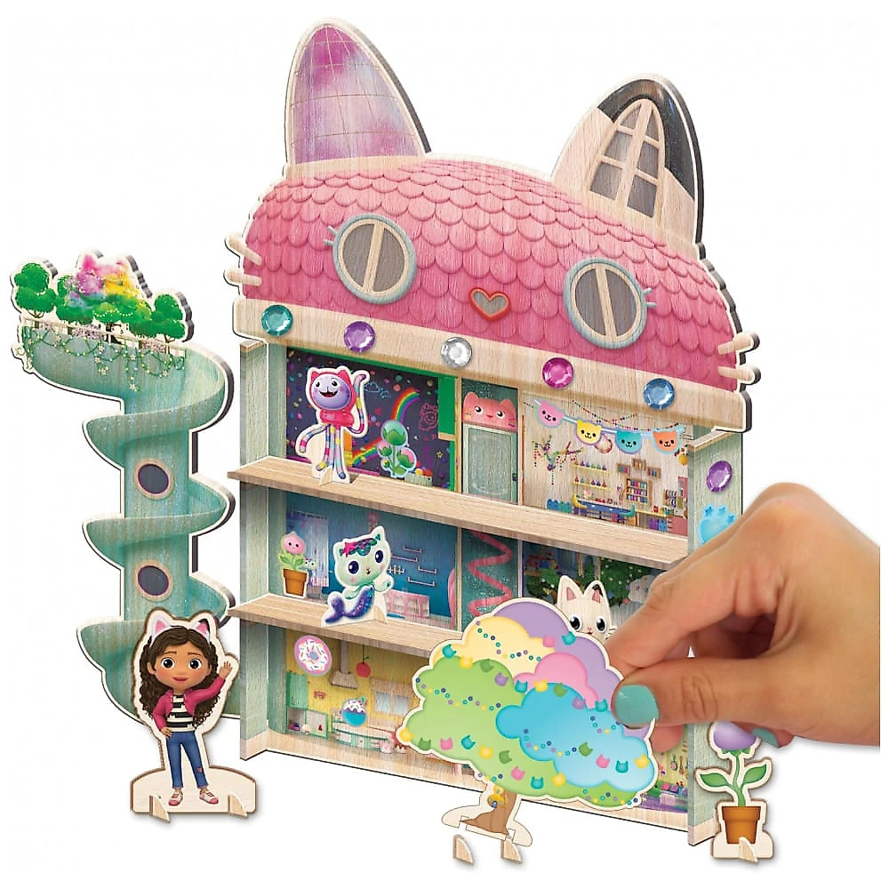 Conjunto de Atividades Deluxe Gabbys Dollhouse da Tara Toys - Kit de Arte e Artesanato Multipeças para Crianças com Adesivos, Folhas de Colorir e Mais Conjunto de Atividades Deluxe Gabbys Dollhouse da Tara Toys - Kit de Arte e Artesanato Multipeças para Crianças com Adesivos, Folhas de Colorir