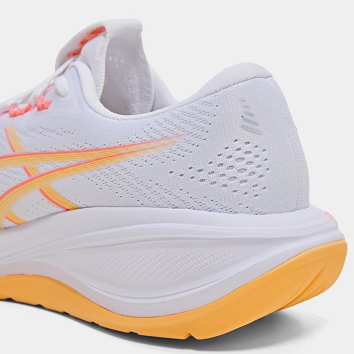 Tênis Asics Gel-Cumulus 28 Feminino Branco+Laranja - 34