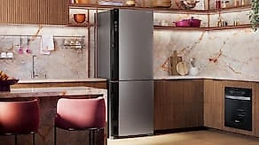 Geladeira Brastemp BRE66AK Smart Frost Free Inverse 500L Inox Bivolt