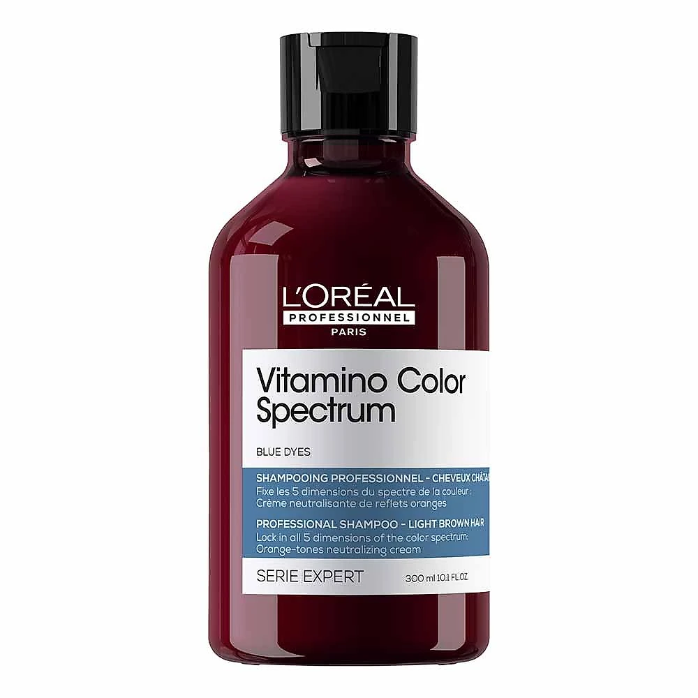 Shampoo matizador l'oréal professionnel vitamino color spectrum tons alaranjados 300ml