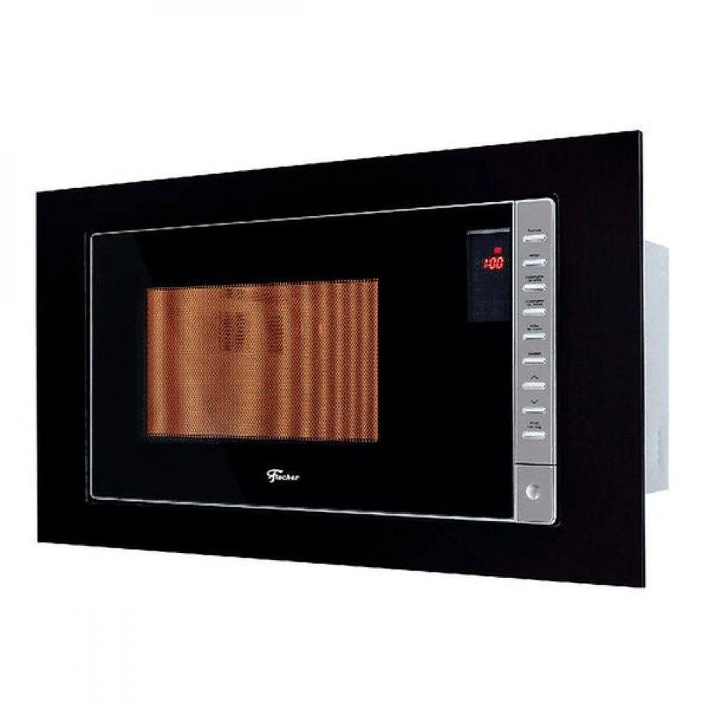 Micro-ondas De Embutir 25 Litros Fit Line Fischer Preto 220V