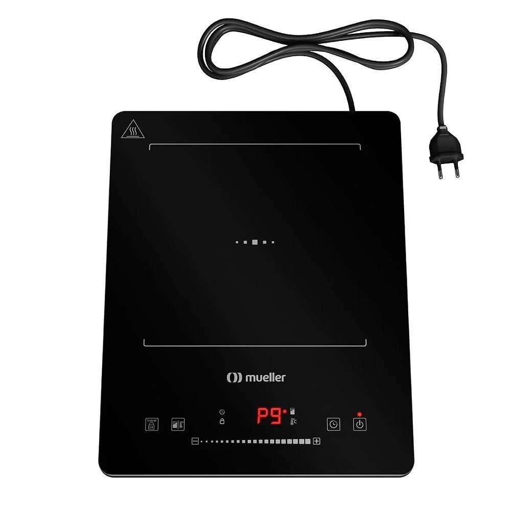Cooktop De Indução Portátil Mueller 1 Boca MCN1BK Bivolt
