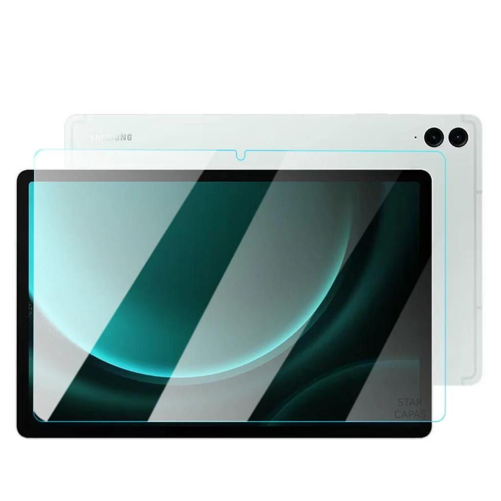 Miniatura Capa Giratória + Película Vidro Tab S9 Fe+ 12.4 Polegadas