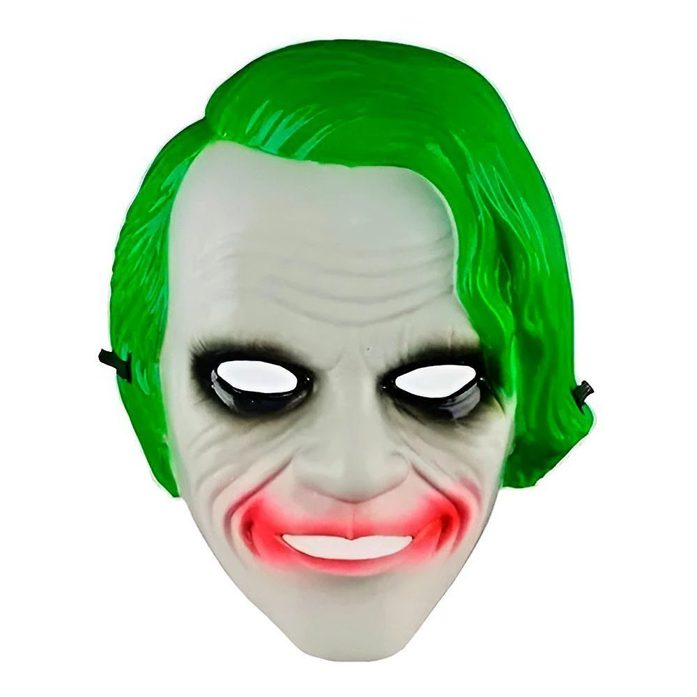 Máscara para Fantasia Coringa Joker em Abs 25cm X 20cm Tamanho Único GXM