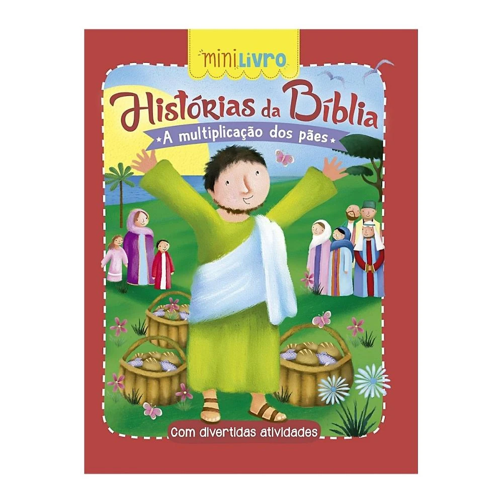 Mini livro: Histórias da Bíblia - A multiplicação dos pães
