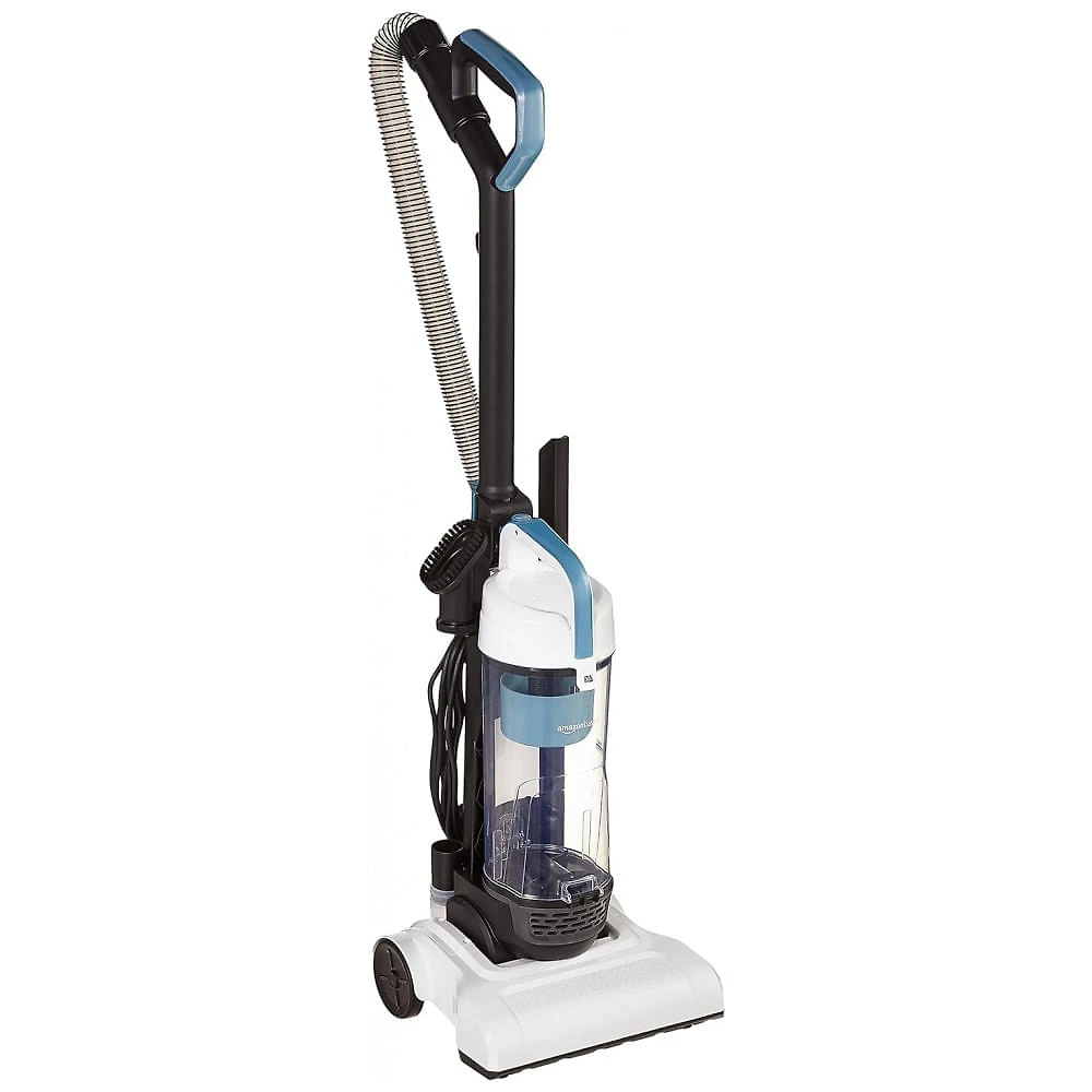 Aspirador de Pó Leve e Vertical para Carpetes e Pisos Duros, 110V, AMZ , Branco
