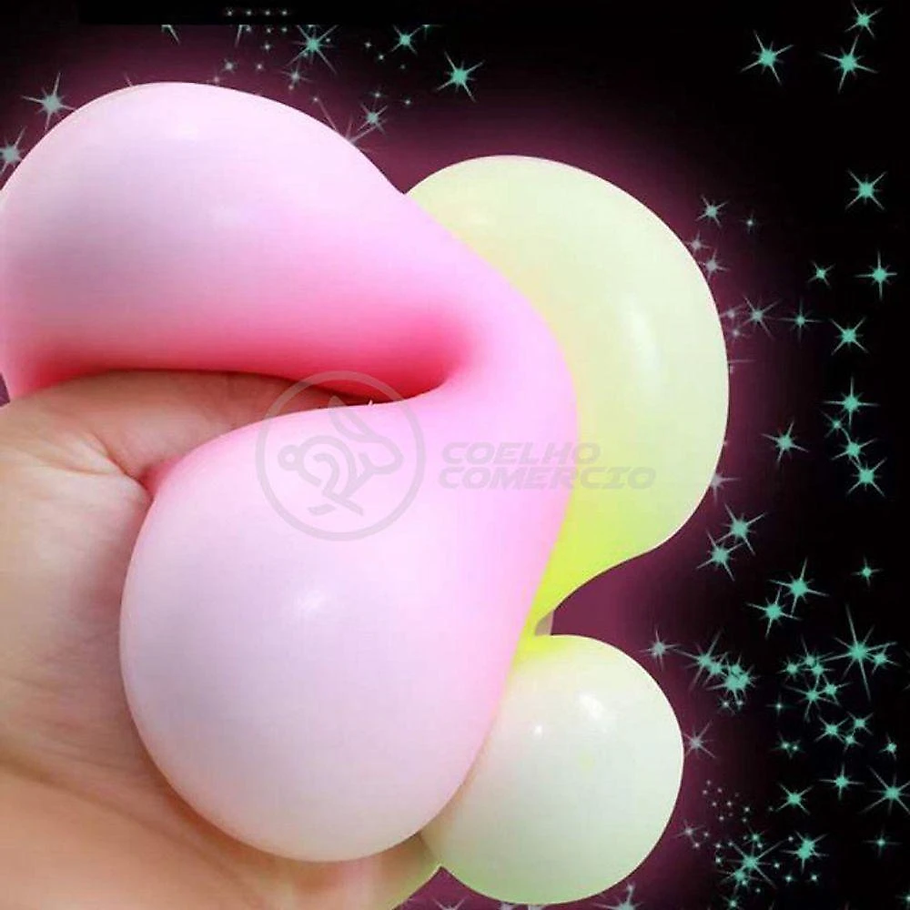 Fidget Toy Bolinha Globble Anti Stress De Apertar