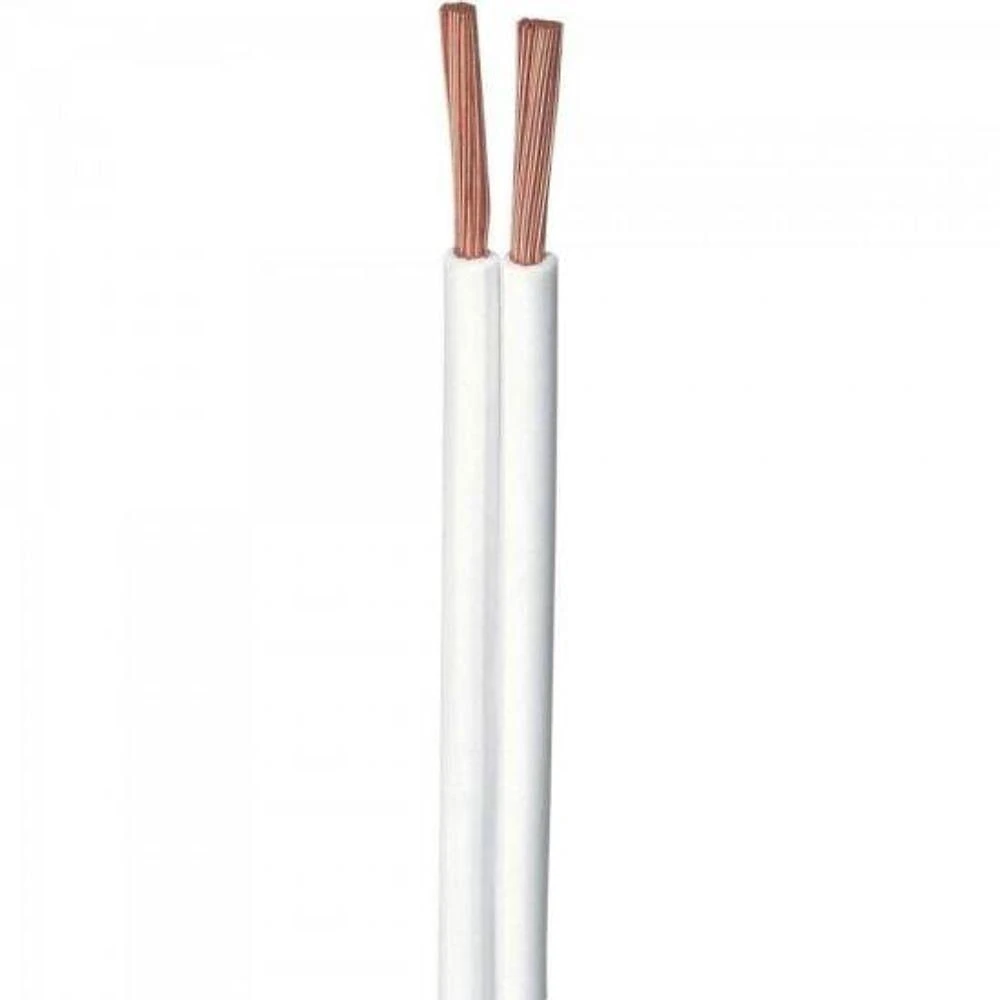 Fio Paralelo 2x12 2,50MM para Equipamentos Elétricos Portáteis e Instalações Residenciais Branco