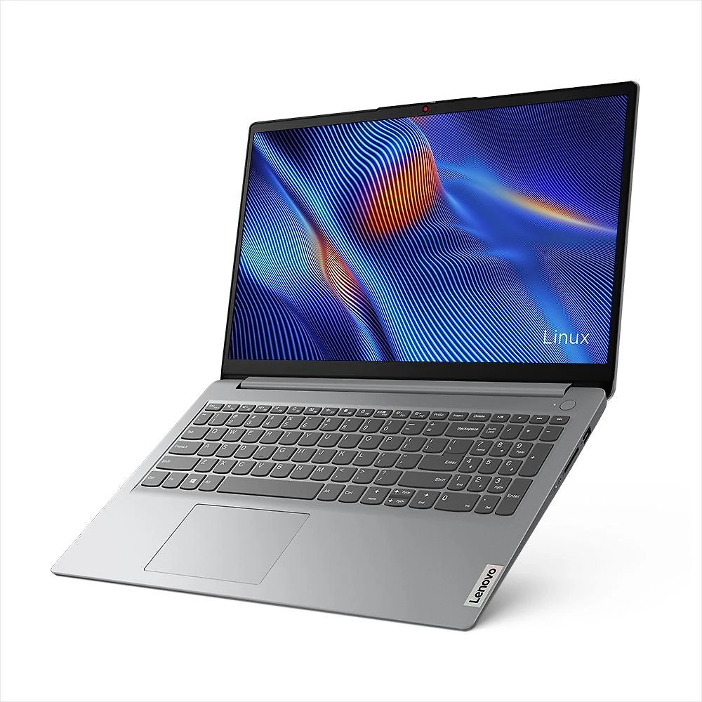 Miniatura Notebook Lenovo IdeaPad 1 R3-7320U 4GB 256GB SSD Linux 15.6" 82X5S00600 Cloud Grey