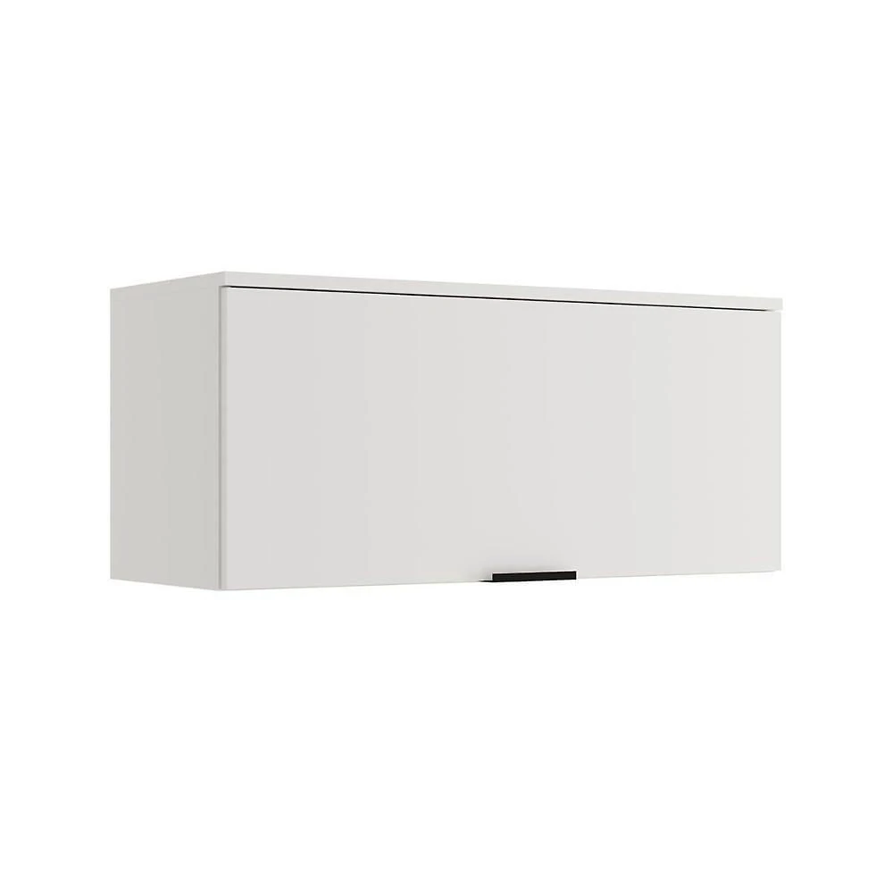 Armário Aéreo Para Cozinha Alpha 2503 Com 1 Porta Basculante 80cm Branco - Carraro