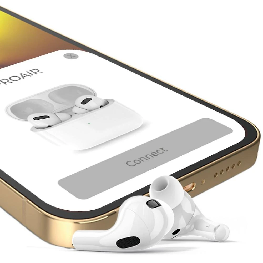 Microfone de Lapela - Tipo C com Adaptador Lightning + Fone de ouvido bluetooth GPro Air - Gshield