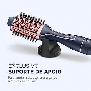 Escova Secadora Mondial Infrared ES-01 1200W Azul/Rose Bivolt