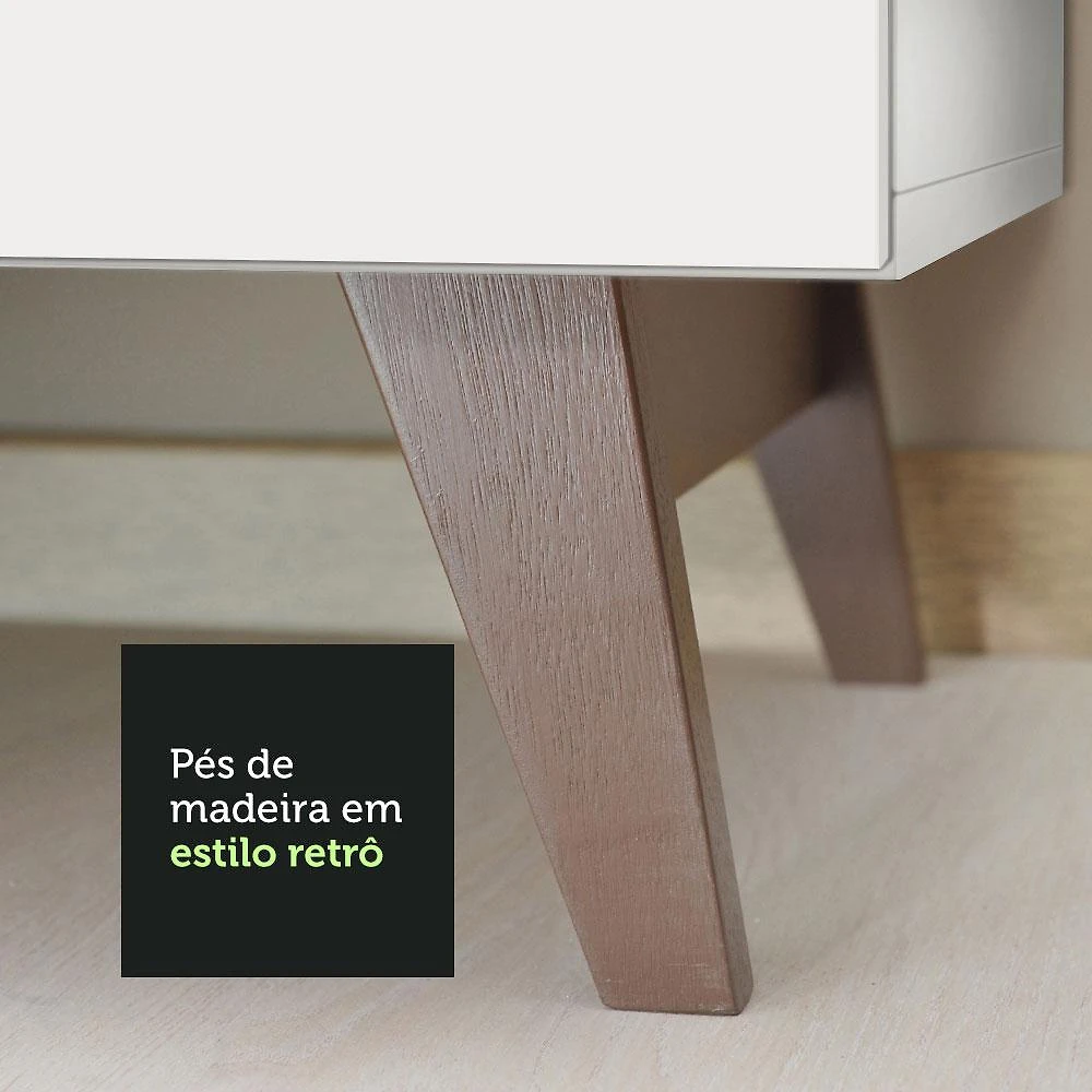 Armário de Cozinha Completa 310cm Branco Reims Madesa XA01 Branco