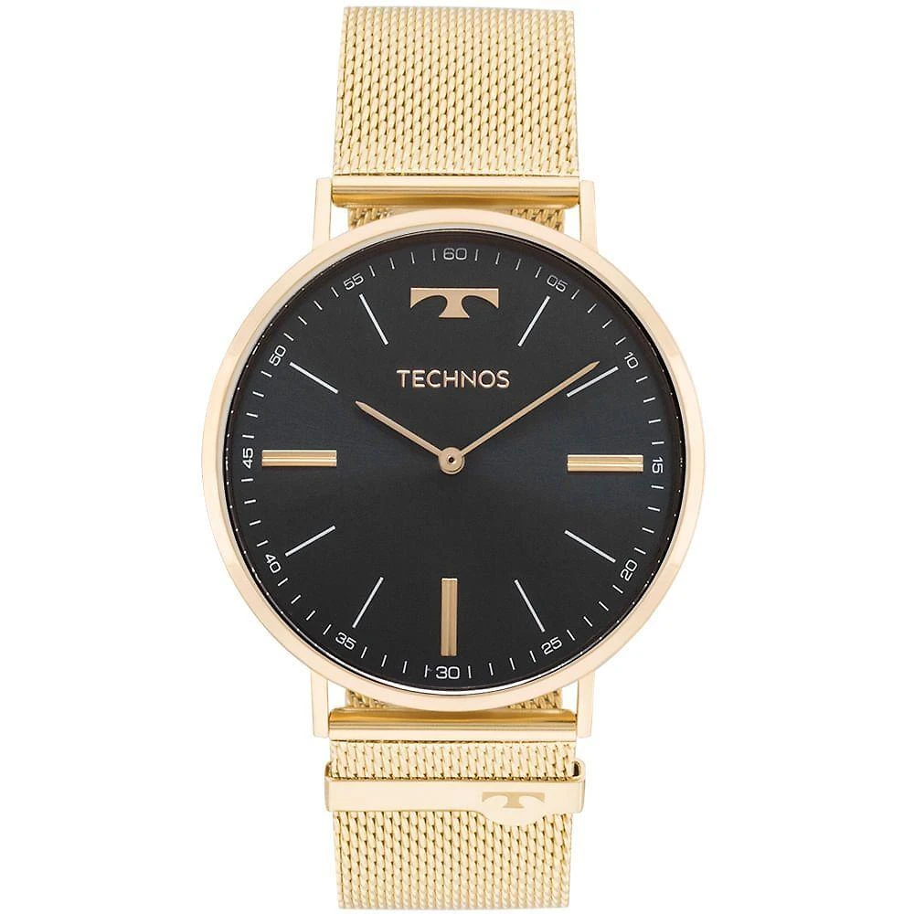 Relógio Technos Unissex Slim Dourado - 2025ltjs-4p 2025ltjs-4p