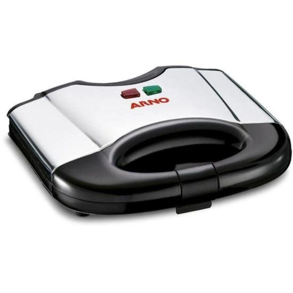 Sanduicheira E Grill Arno Sacs Antiaderente Inox 220V