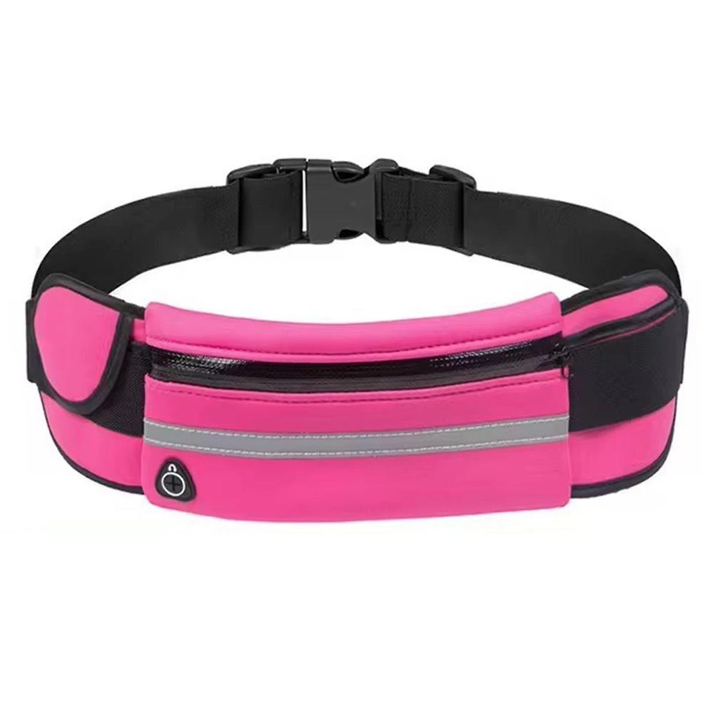 Pochete para Corrida Pochete Corrida Slim com Compartimento para Celular Impermeável Rosa