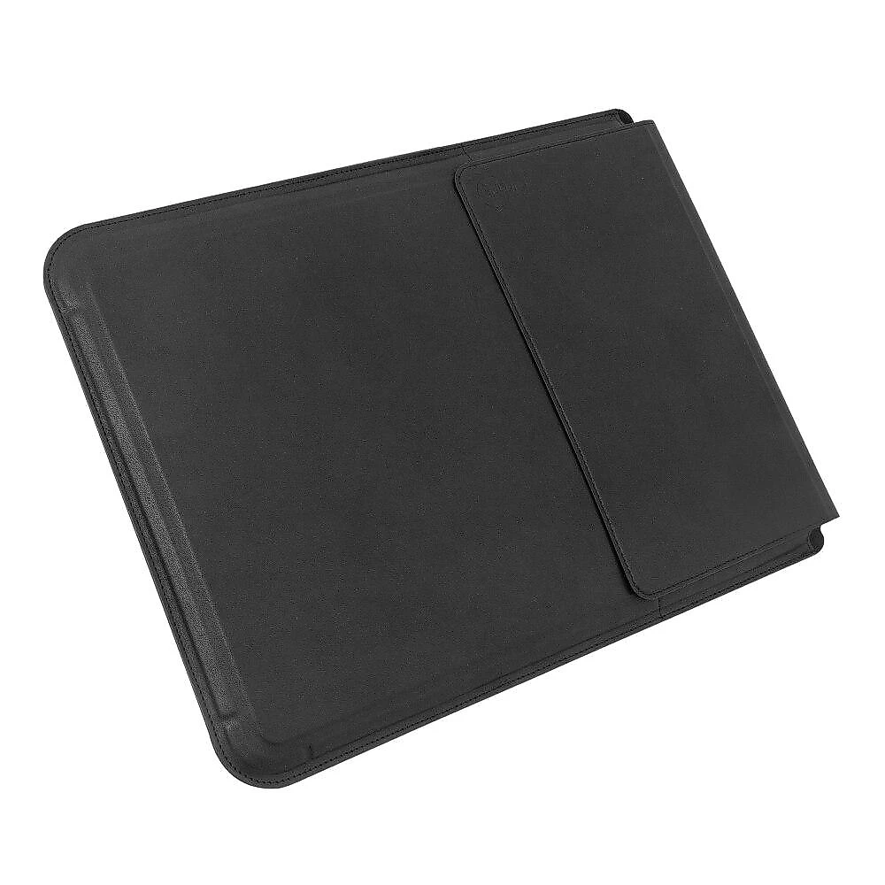 Capa Sleeve com Suporte e Deskpad Preta para Macbook 16’’, Originais iPlace Capa Sleeve com Suporte e Deskpad Preta para Macbook 16’’