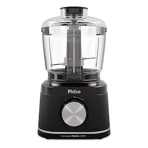 Processador de Alimentos Philco PMN04A 420W 500ml Trava de Segurança Preto