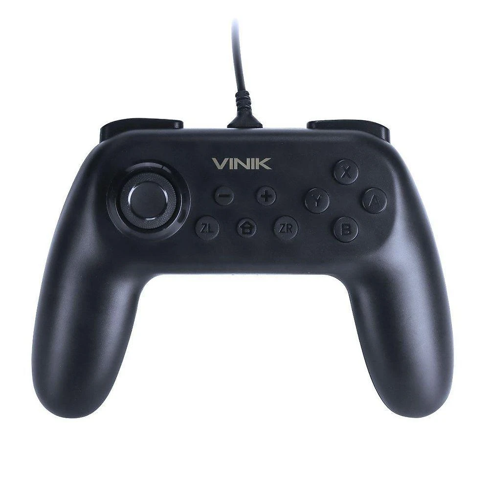 Controle Para Nintendo Switch Com Fio Usb Modelo Ns Preto