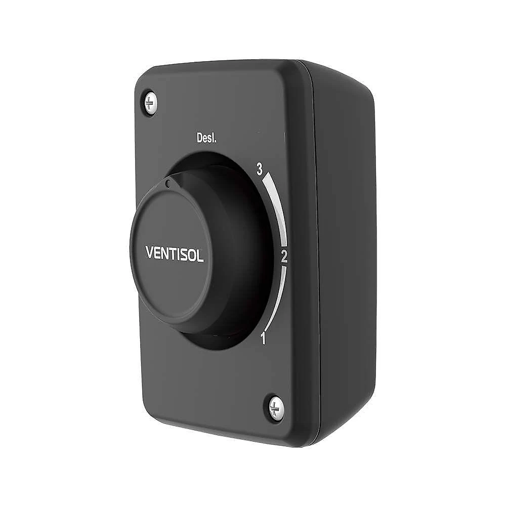 Ventilador de parede ventisol 50cm preto bivolt 538