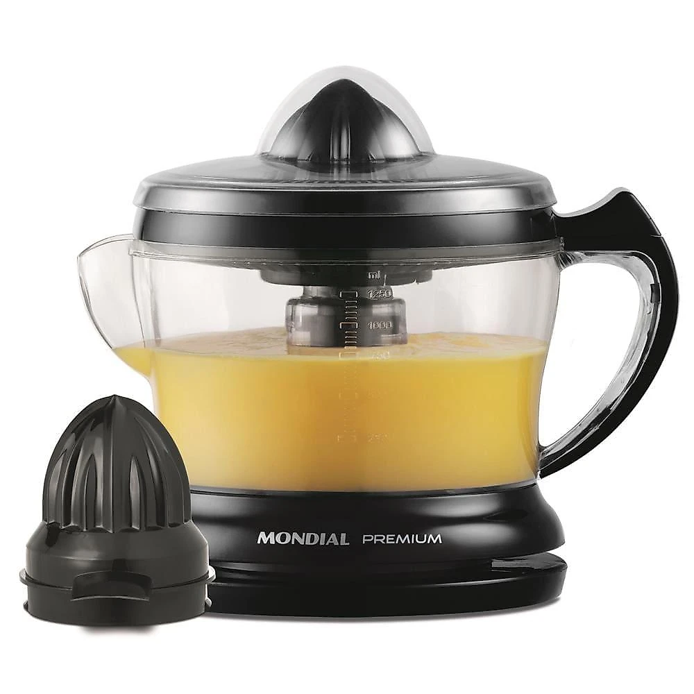 Conjunto especial mondial kt-105-b (espremedor premium + batedeira prática + liquidificador turbo power) - preto 110