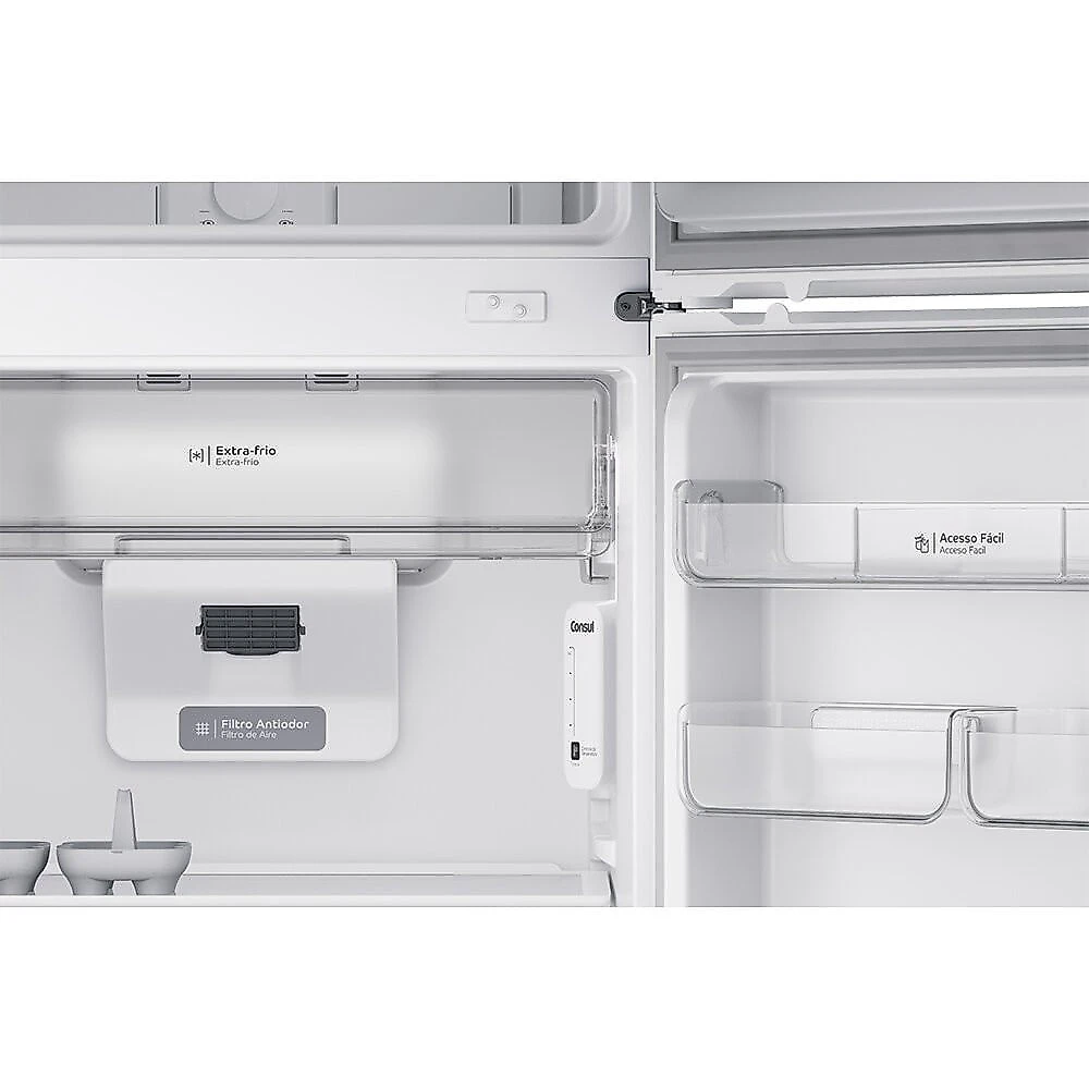 Geladeira Consul Frost Free Duplex 410 Litros CRM50LB Branco - 110V