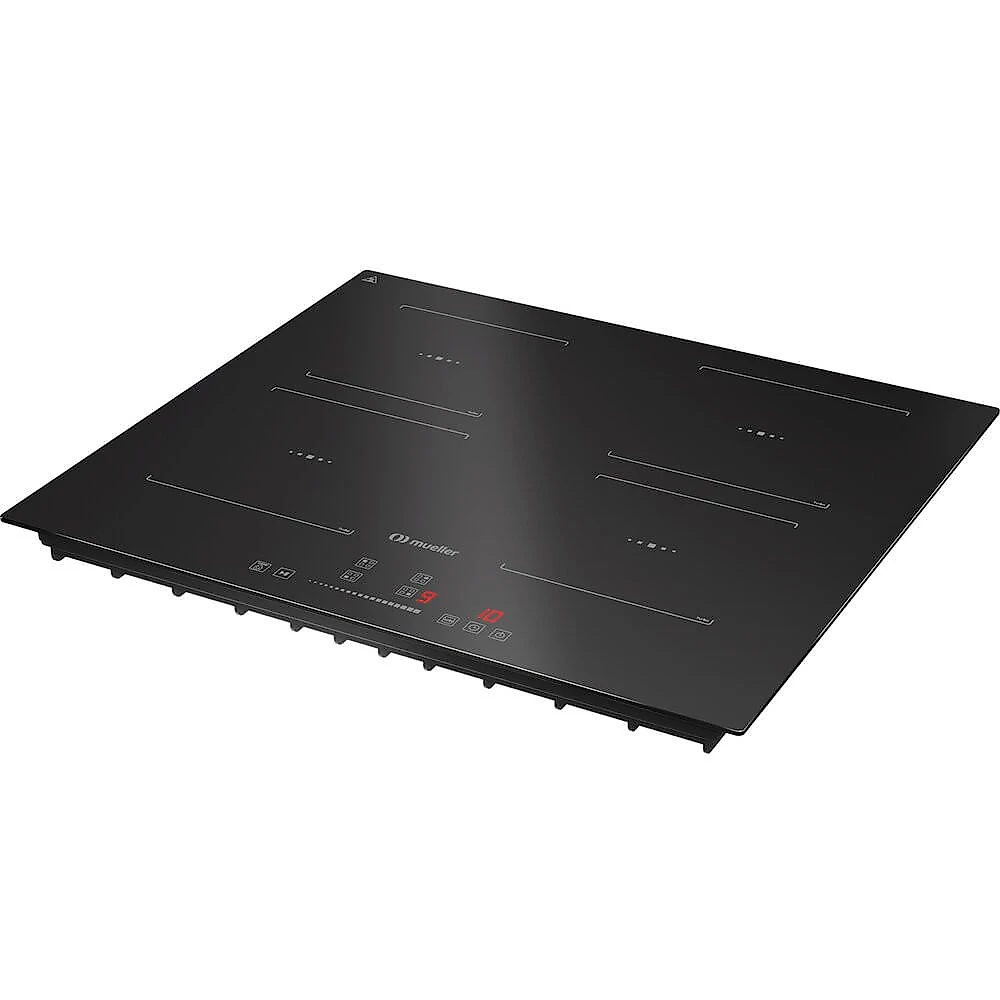 Cooktop de Indução 4 Bocas com Turbo MCN4BK Mueller Preto - 220V