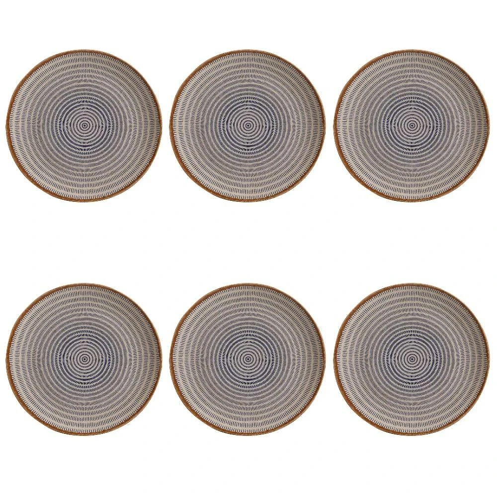Conjunto De Pratos Rasos 06 Peças Coup New Asteca Porto Brasil