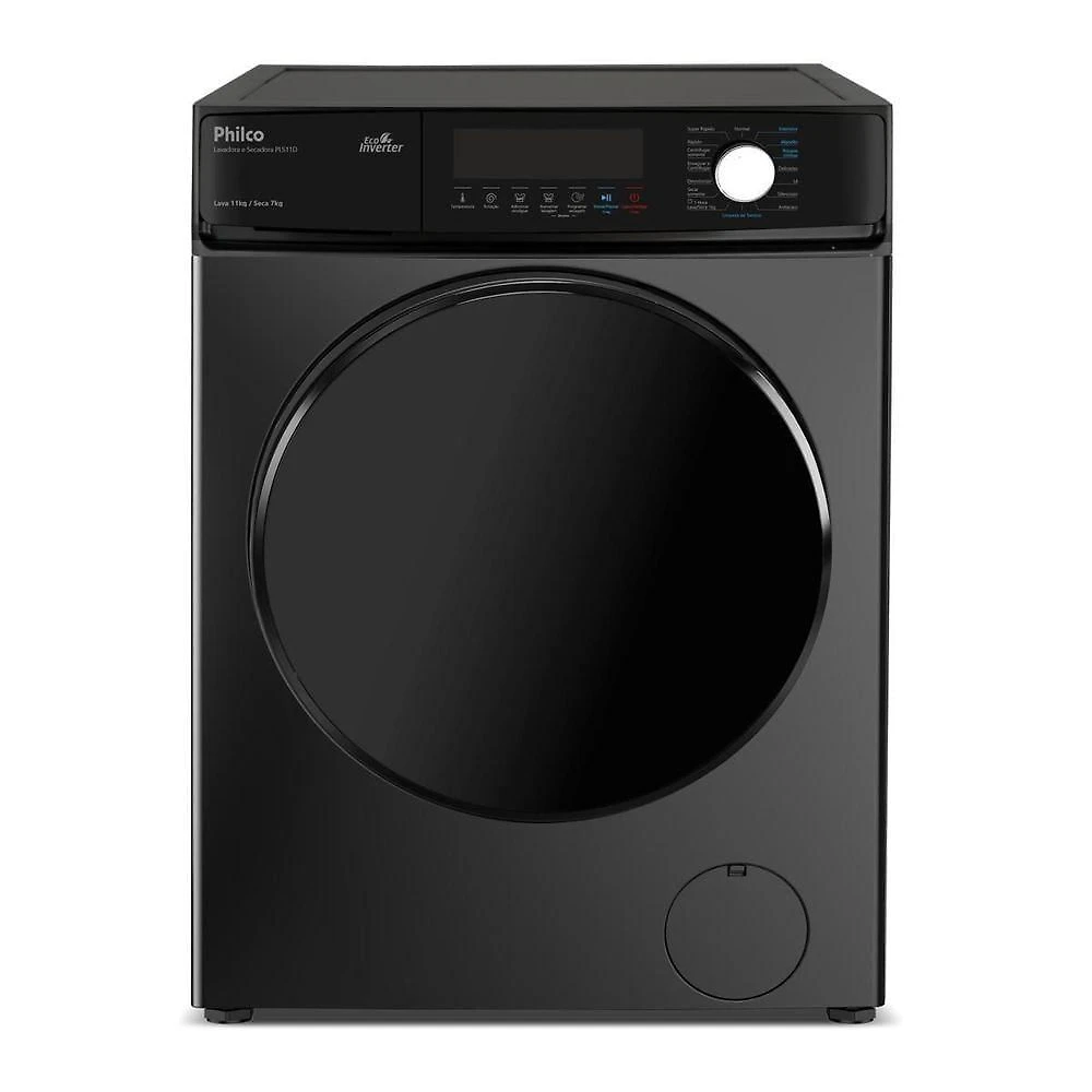 Lava e Seca 11Kg Philco Interver Plus 16 programas PLS11D 220V