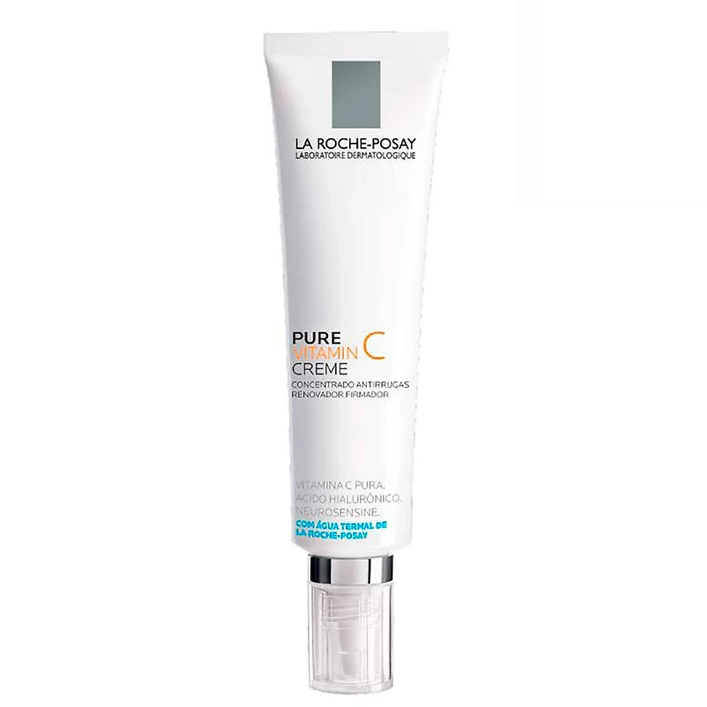Creme facial anti-idade la roche-posay pure vitamin c 40ml